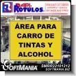 SMRR22101312: Floor Graphic Adhesive with Text Area for Ink and Alcohol Car Advertising Sign for Industrial Factory of Plastic Products brand Rapirotulos Dimensions 11x8.7 Inches