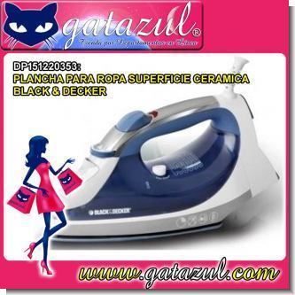 Lee el articulo completo PLANCHA PARA ROPA SUPERFICIE DE CERAMICA BLACK & DECKER