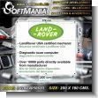 SIGN24050620: Cut Vinyl Banner with Metal Holes to Tie with Text Land Rover Usa Certified Mechanic Advertising Sign for Mechanical Workshop brand Softmania Ads Dimensions 78.7x70.9 Inches