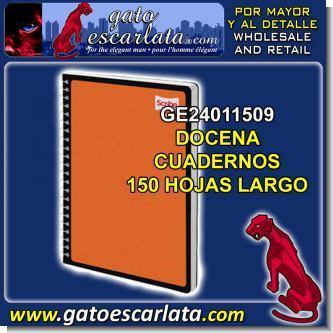 Lee el articulo completo CUADERNO CON RESORTE EN ESPIRAL TAPA UN COLOR 150 HOJAS MARCA SCRIBE ANOTA - 12 UNIDADES