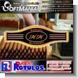 Adhesive Labels to Identify Products with Text Habanos Hernandez Commercial Stationery for Cigar Factory brand Softmania Advertising Dimensions 3.1x1.6 Inches