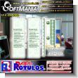 Material Publicitario PVC 3 Milimetros con Rotulacion Full Color con Texto Regla para Medirse para Fabrica de Alimentos marca Softmania Advertising de Dimensiones 0.1x2 Metros