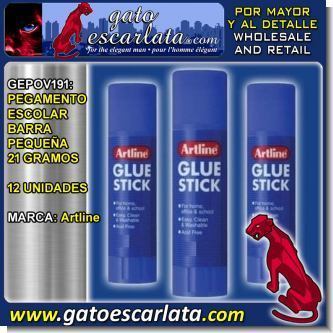 Lee el articulo completo PEGAMENTO ESCOLAR EN BARRA MEDIANO 21 GRAMOS MARCA ARTLINE - 12 UNIDADES