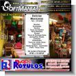 SMRR23090334: Cut Vinyl Banner with Metal Holes to Tie with Text Mexican Delights Advertising Sign for Mexican Restaurant brand Softmania Rotulos Dimensions 27.6x47.2 Inches
