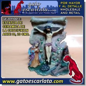 Lee el articulo completo ESTATUA DE CERAMICA DE LA CRUCIFIXION - ARTE 01 - 23 CENTIMETROS Lee el articulo completo ESTATUA DE CERAMICA DE LA CRUCIFIXION - ARTE 01 - 23 CENTIMETROS