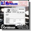 SMRR22111504: ROTULO PUBLICITARIO LIBRO DE RECIBOS POR DINERO CON ORIGINAL Y COPIA QUIMICA