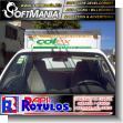 SMRR23051016: Advertising for Company Vehicle Fleet with Text Sticker Front of Vehicle Advertising Sign for Delivery and Shipping Company brand Softmania Advertising Dimensions 47.2x11.8 Inches