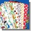 GIFT WRAPPING PAPER VARIOUS STYLES - PACK 25 UNITS