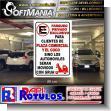 SMRR23042005: Unframed Metal Full Color Printing with Text Exclusive Parking for Customers Advertising Sign for Mall brand Softmania Advertising Dimensions 31.5x47.2 Inches
