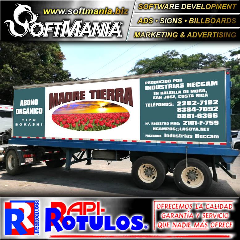Read full article ADVERTISING FOR COMPANY VEHICLE FLEET DOUBLE SIDED WITH TEXT ADVERTISING FOR ORGANIC FERTILIZER TRANSPORTATION CONTAINER ADVERTISING SIGN FOR FOOD FACTORY BRAND SOFTMANIA ADVERTISING DIMENSIONS 26.3X8.2 FOOT