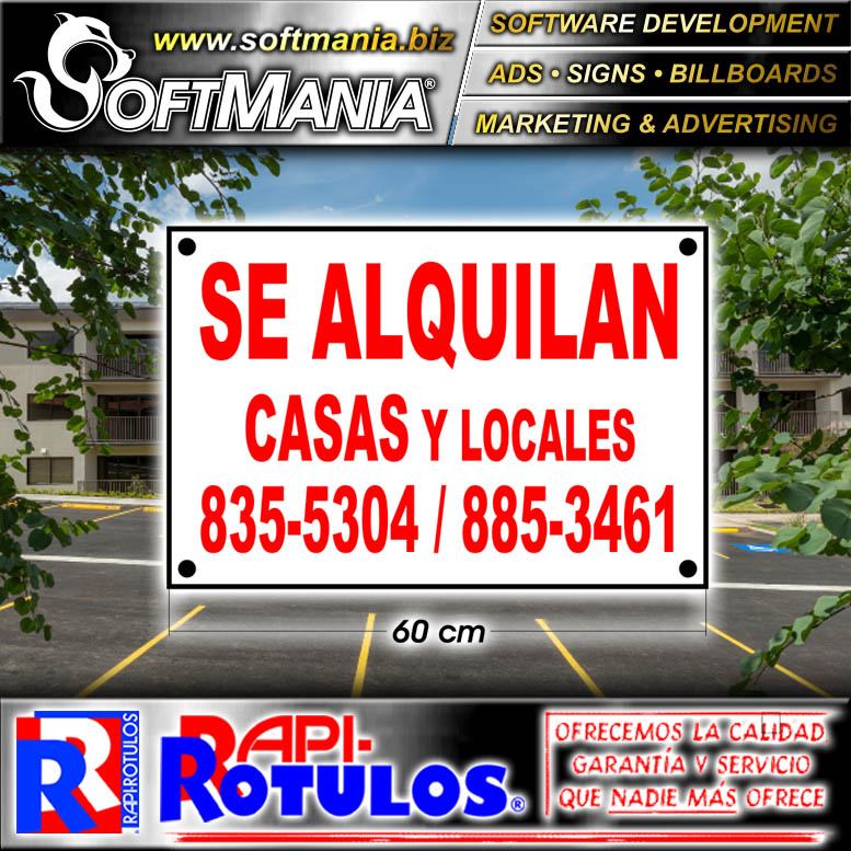 Read full article IRON SHEET WITH CUT VINYL LETTERING WITH TEXT HOUSES AND PREMISES FOR RENT ADVERTISING SIGN FOR REAL ESTATE BRAND SOFTMANIA ADVERTISING DIMENSIONS 23.6X15.7 INCHES