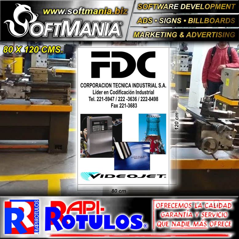 Read full article Premade PVC 3 Millimeters with Text Industrial Technical Corporation Advertising Sign for Mechanical Workshop brand Softmania Rotulos Dimensions 31.5x47.2 Inches